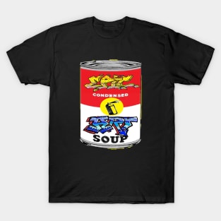 Art Pop Art Soup by LowEndGraphics T-Shirt